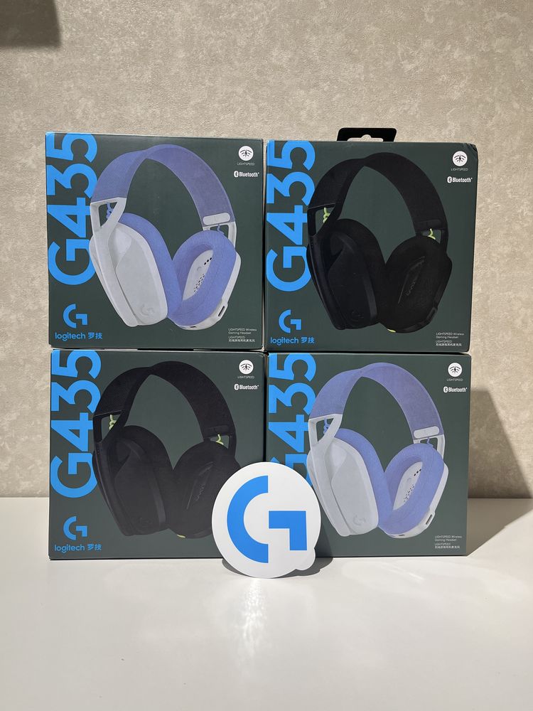 Бездротові навушники Logitech G435 LIGHSPEED Black