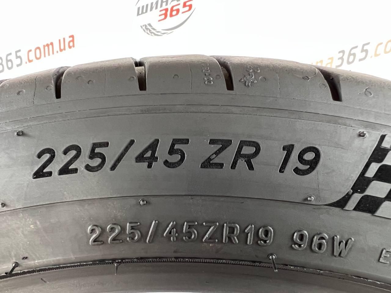 шини бу літо 225/45 r19 michelin pilot sport 4 run flat 5mm