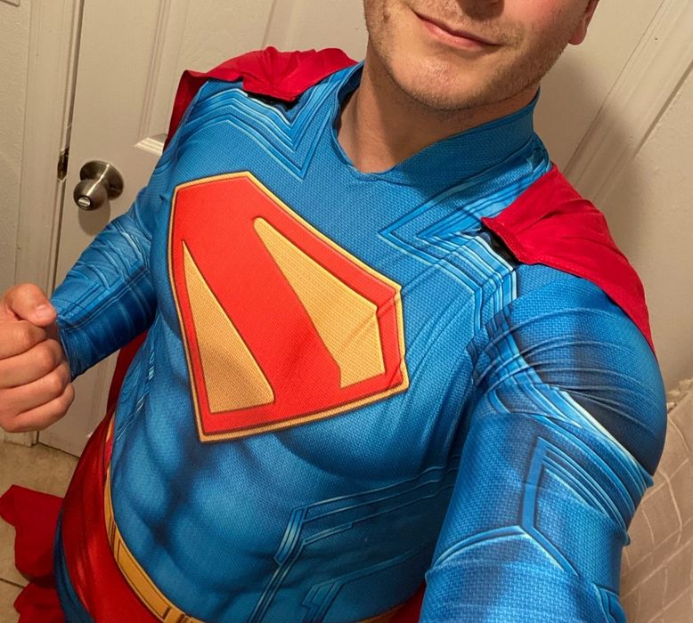 Fato Super Homem Novo Filme Cosplay
