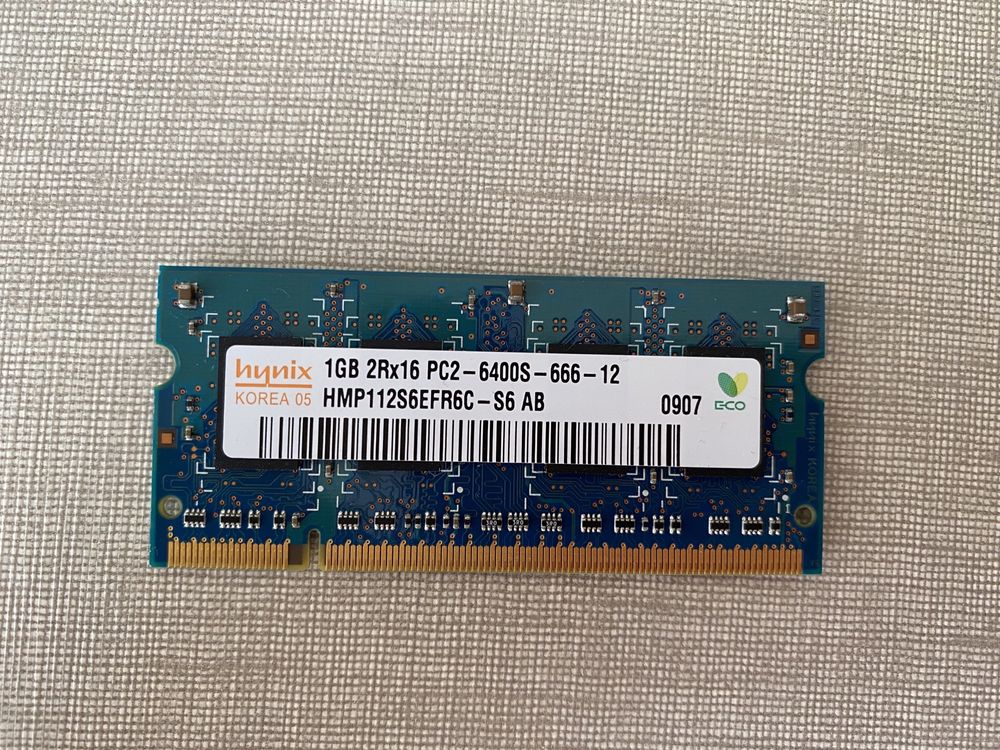 1GB Memoria RAM para portatil | DDR2 666