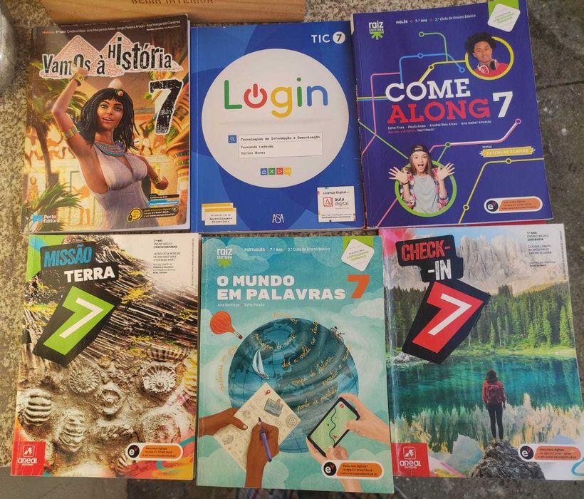 Livros variados - 7º ano