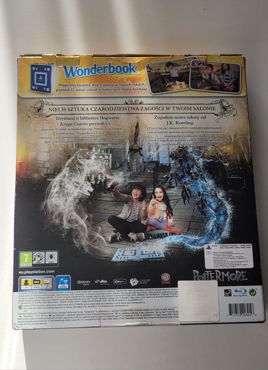 Wonderbook: Księga Czarów + Detektyw Diggs + Wędrówki z Dinozaurami