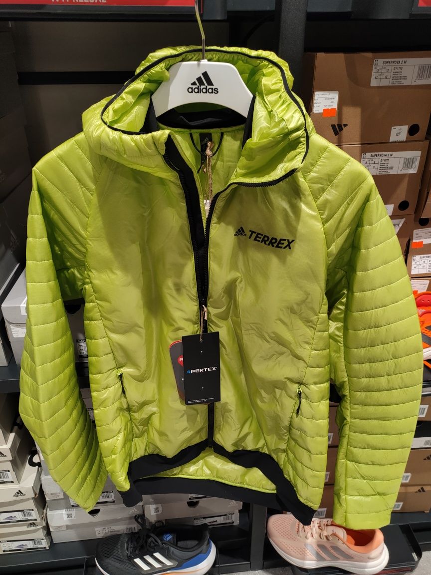 Nowa kurtka Adidas Terrex Techrock Pr Hdj primaloft S damska rab gtx