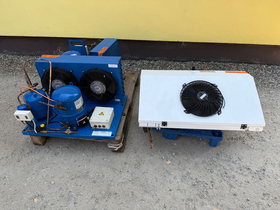 Agregat chłodniczy Maneurop MTZ22JC4AVE Parownik Komplet