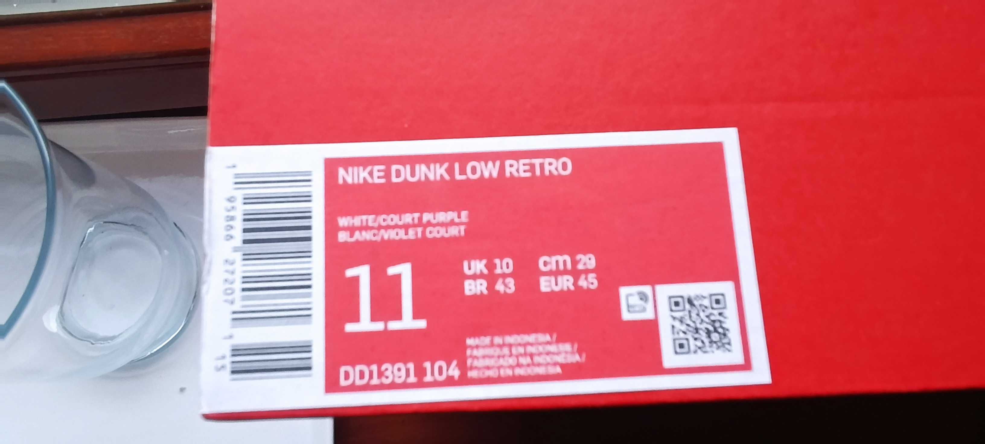 (r. 45/ us 11) Nike Dunk Low Championship Court Purple DD1391,-104