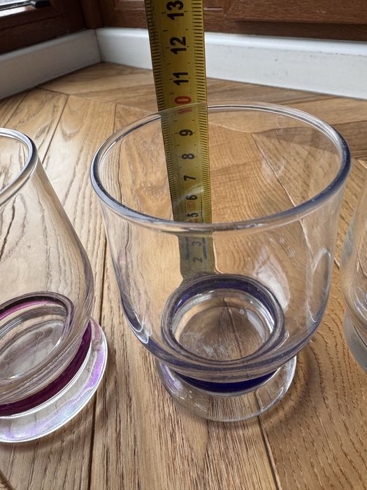 Szklanki kolorowe do napojów