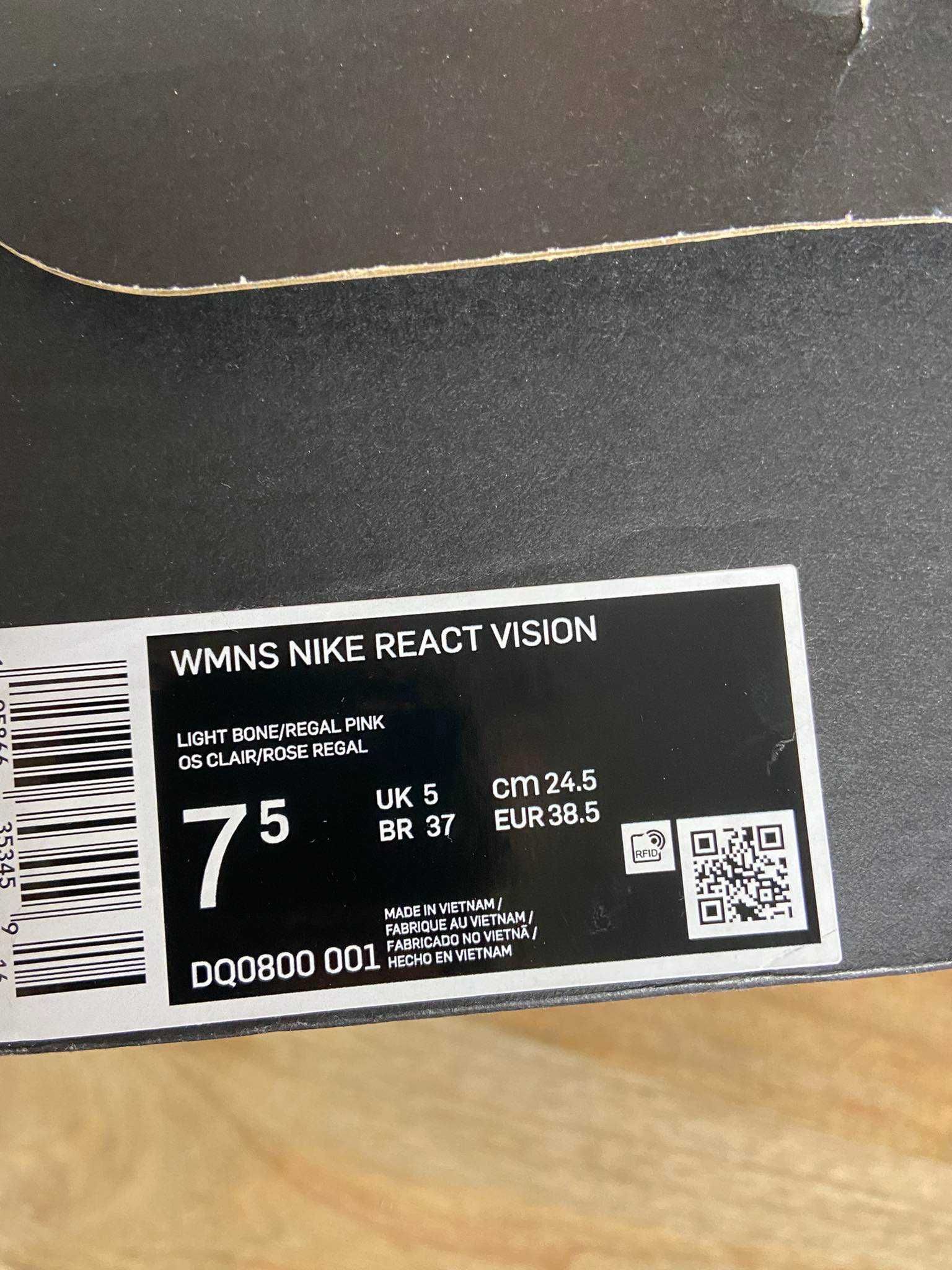 Buty damskie Nike React Vision oryginalne Roz 38.5