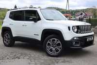 Jeep Renegade 4x4*Pełna Opcja LIMITED*1 Wła*100%Oryg.Lakier*Auto jak NOWE*Full Serwi