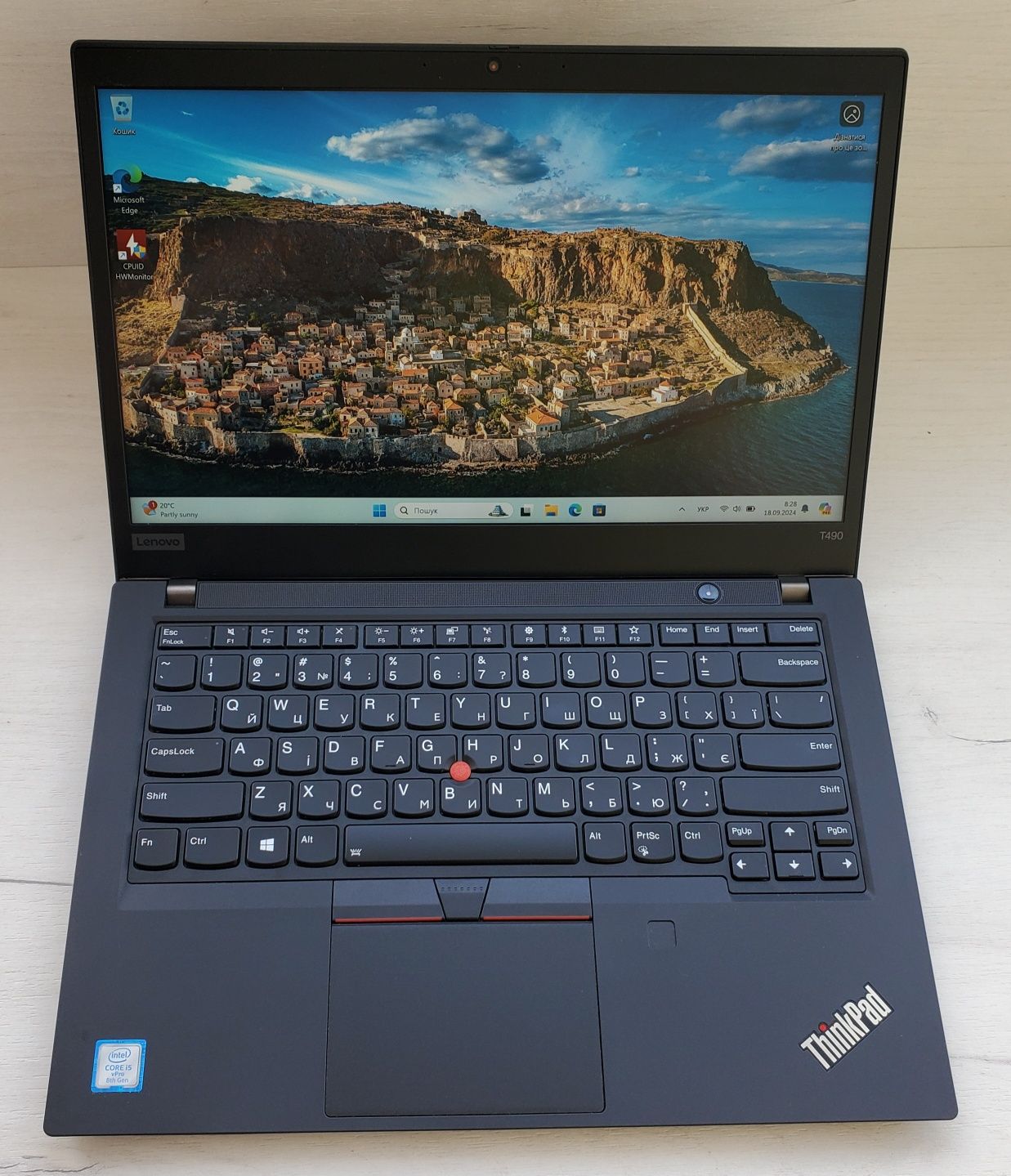 Lenovo ThinkPad T490 8/256 GB FullHD IPS Сенсорний! i5-8365U 2020 р