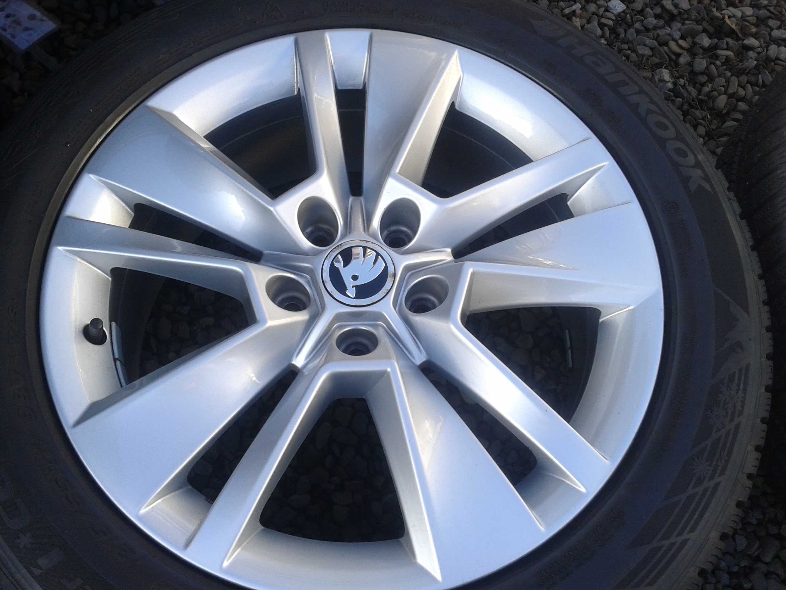 oryginalne felgi r17 skoda octavia superb karog kodiaq mielec yeti 7j