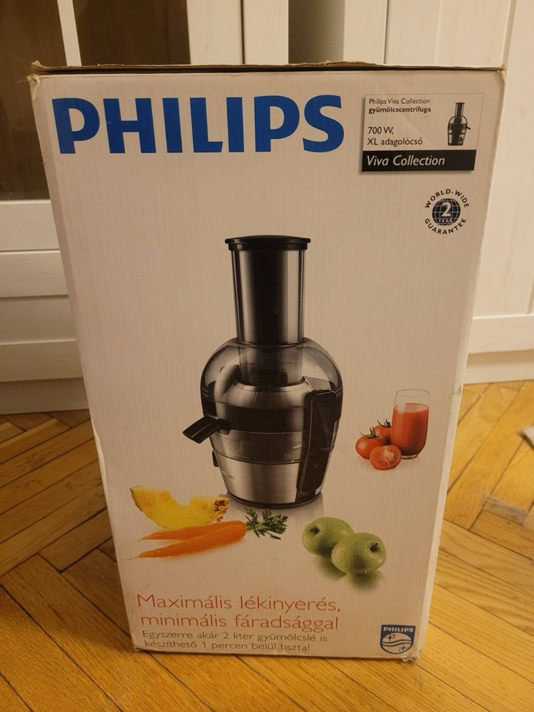 Майже нова Соковижималка Philips Viva Collection на 2л соку