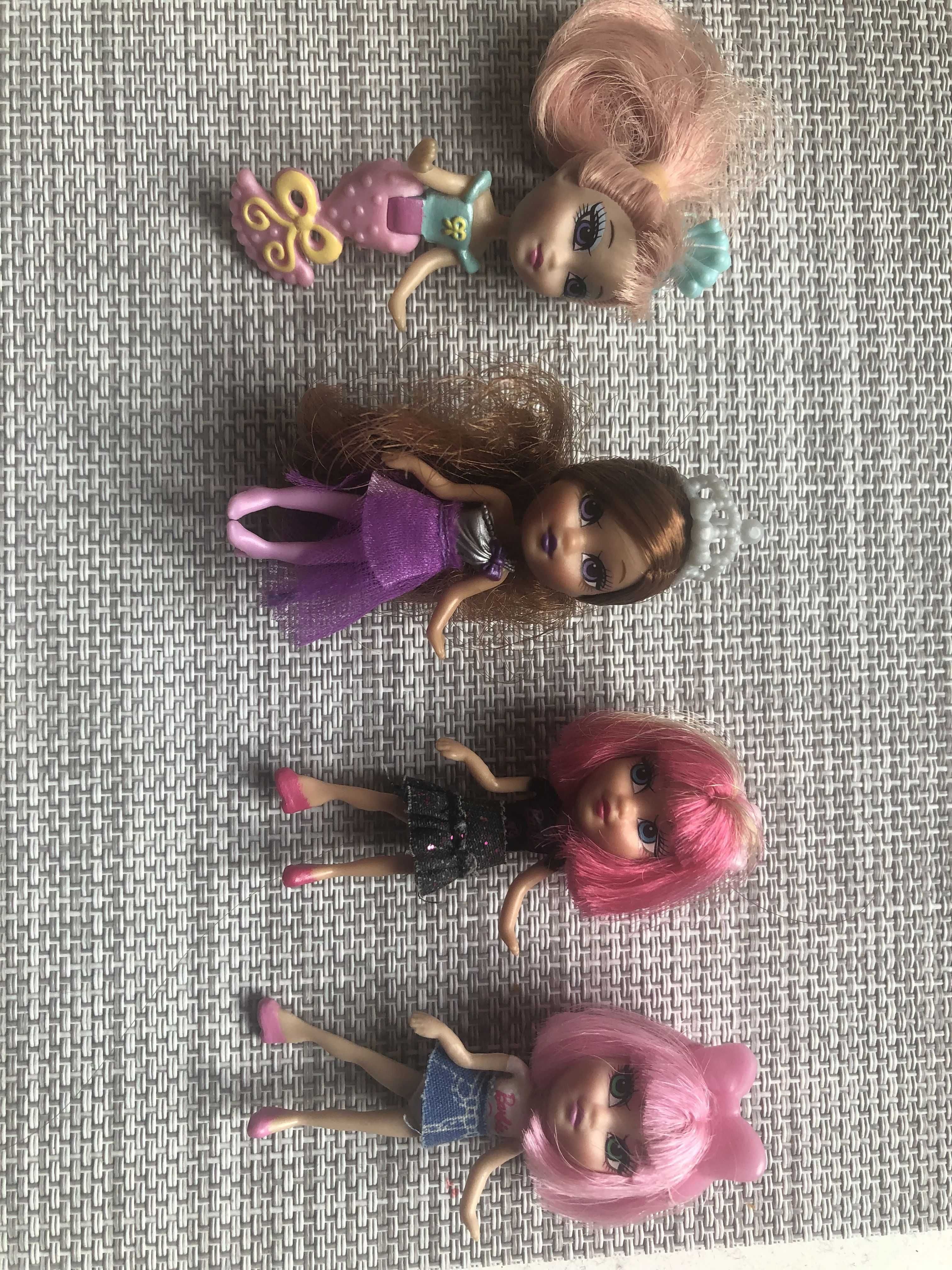 Mini Barbie domek "galeria handlowa" z akcesoriami i laleczkami