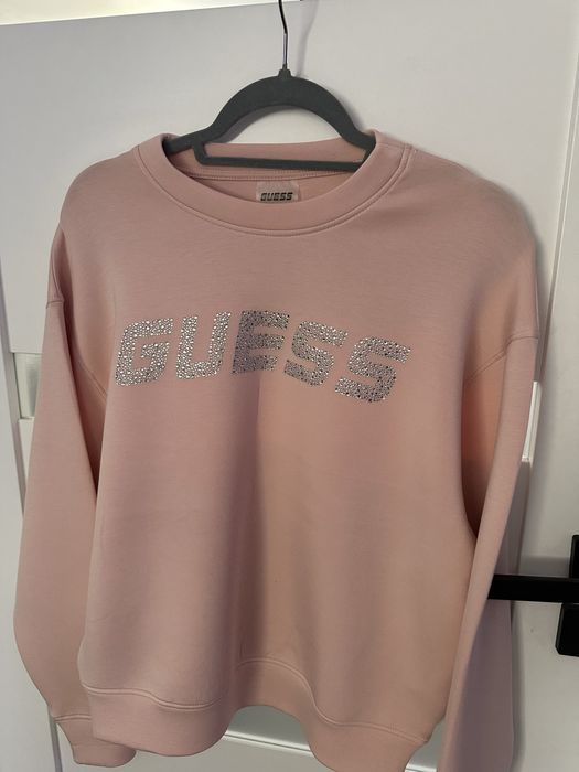 Bluza pudrowy róż Guess