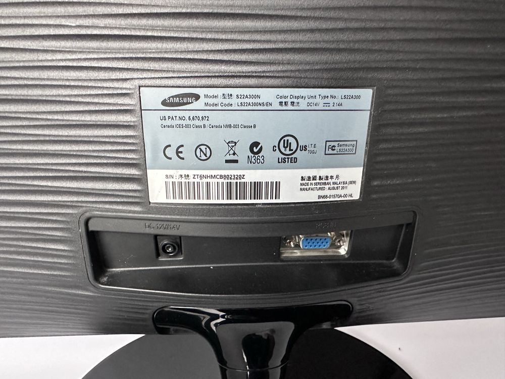 Monitor Samsung S22A300N