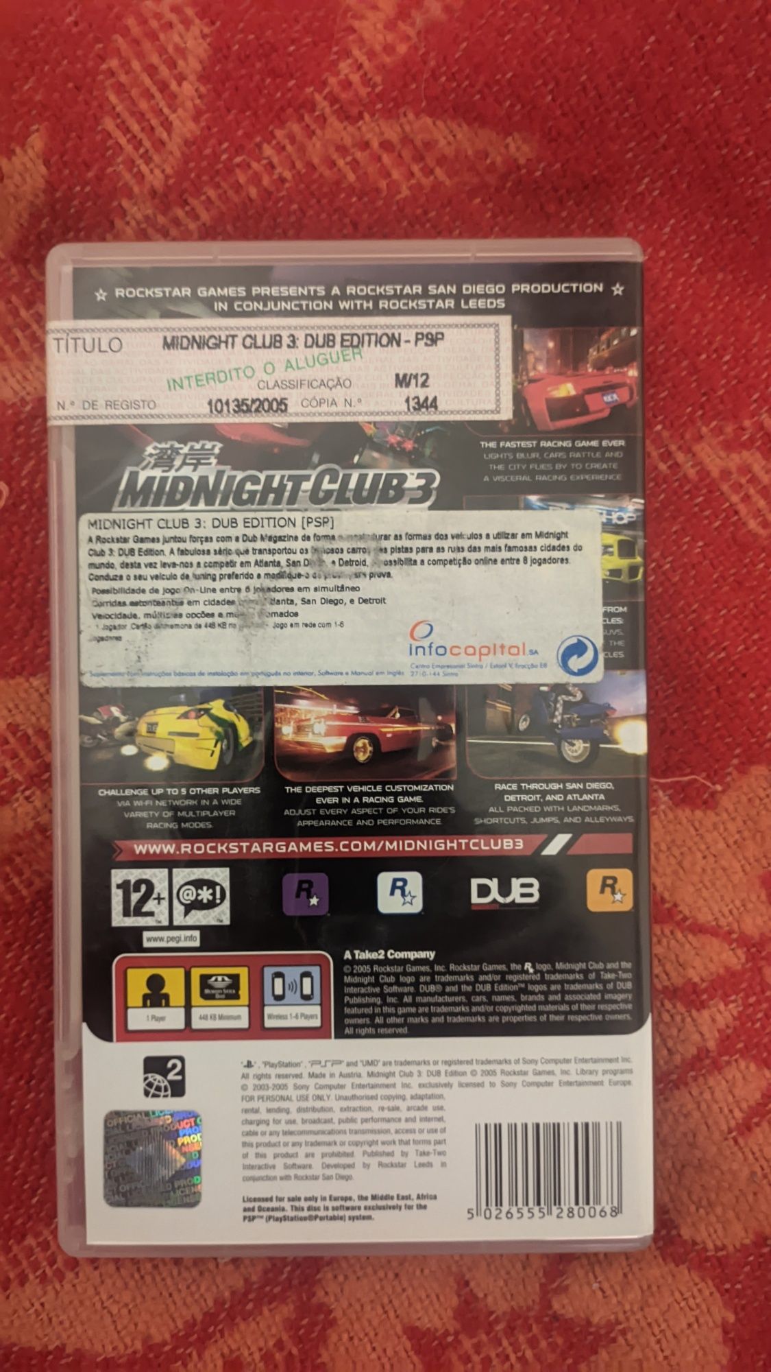 Midnight Club 3: DUB Edition psp  como novo

Midnight Club 3 : Dub Edi