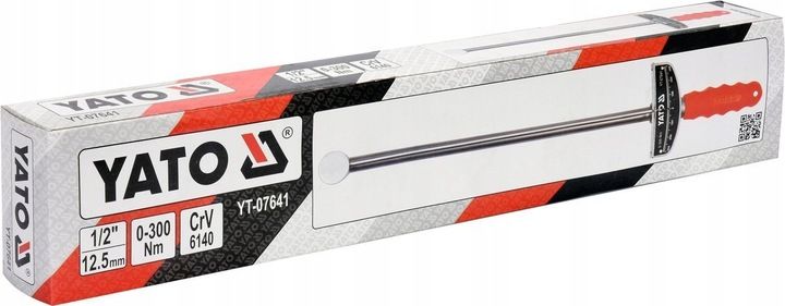 Klucz Dynamometryczny Wychylny 1/2 0-300nm Yato