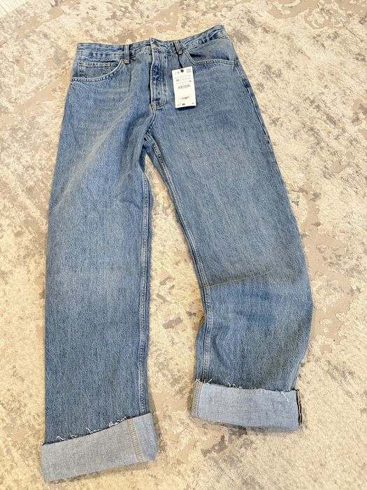 Джинси zara Нові з підворотом