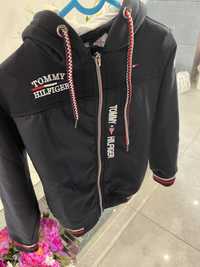 Bluza kurtka przejsciowka chłopiec tommy hilfiger 110-116