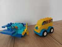Lego duplo autobus samolot