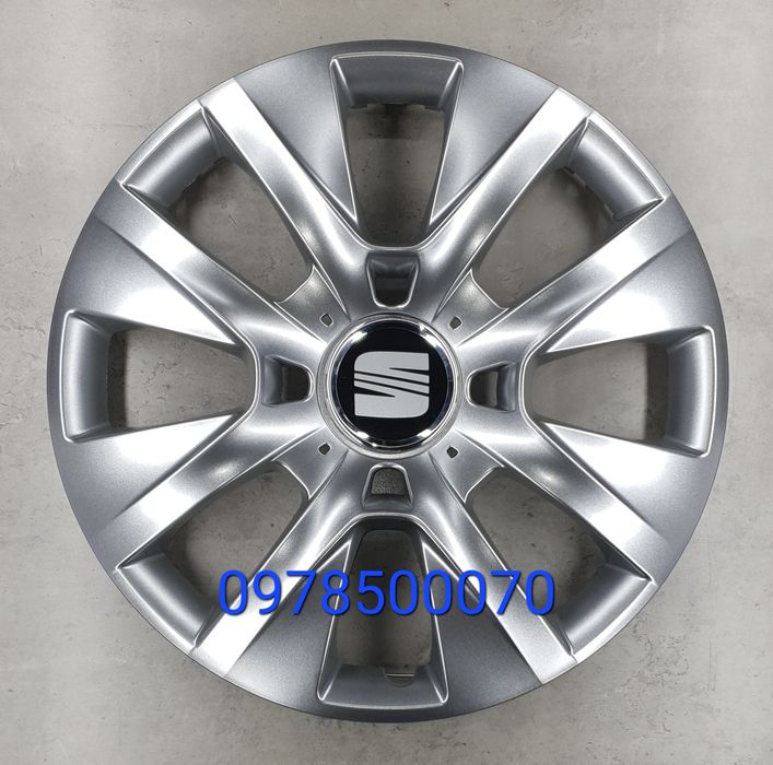 Ковпаки Seat Ibiza Altea Leon Alhambra Тoledo Ateca Колпаки Сіат