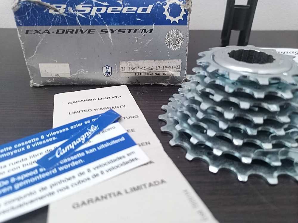 NOWA kaseta szosa Campagnolo 13-23 EXA-DRIVE System 8 NOS retro road