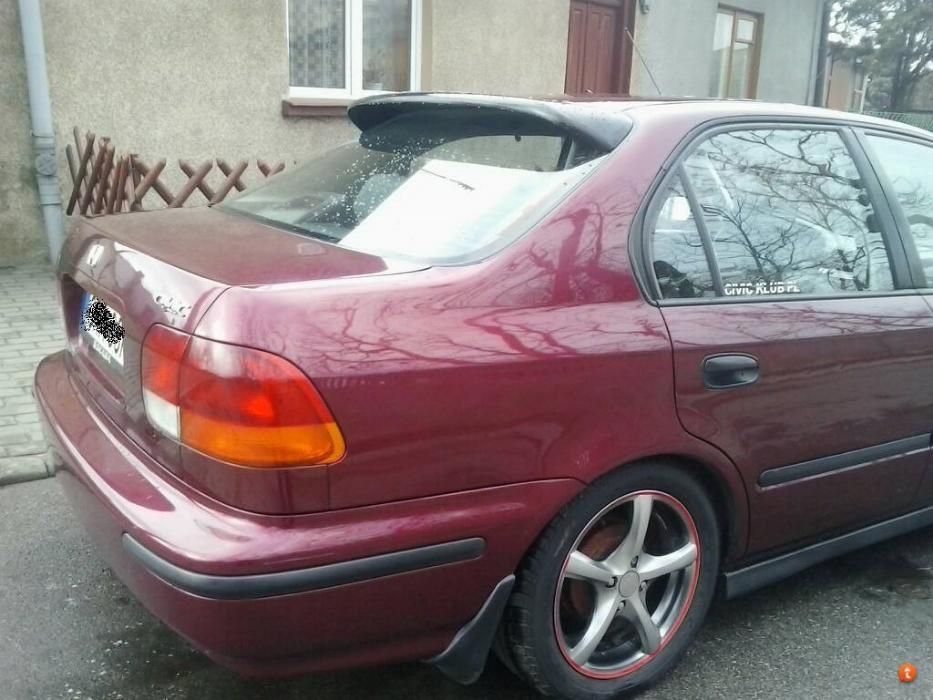 Daszek spoiler honda civic 6 gen sedan