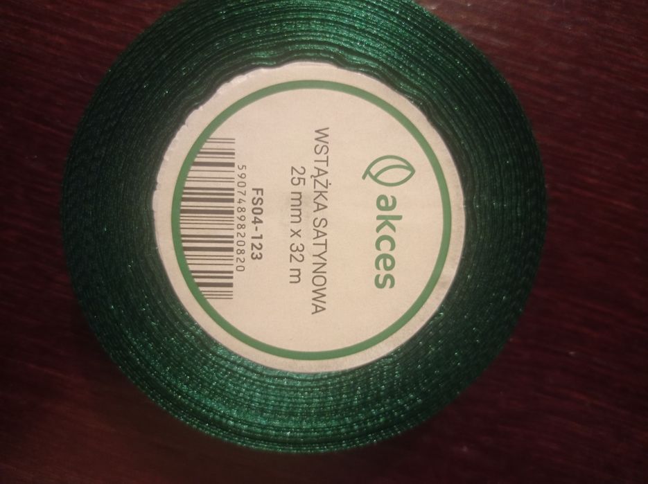 Wstążka satynowa 25mm x 32 m