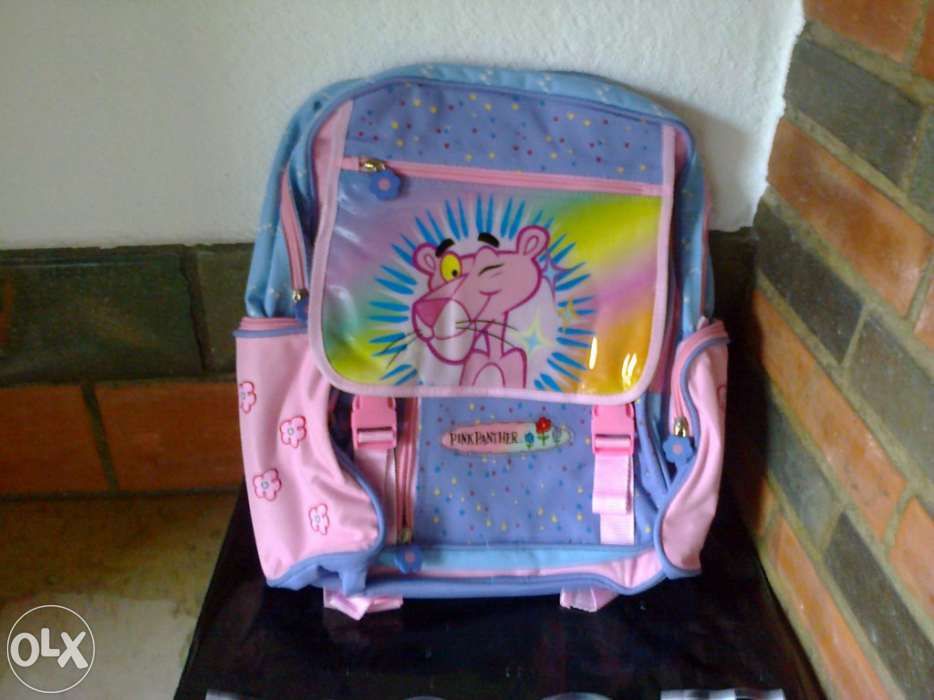 Mochila da Pantera Cor-de-Rosa Por Estrear