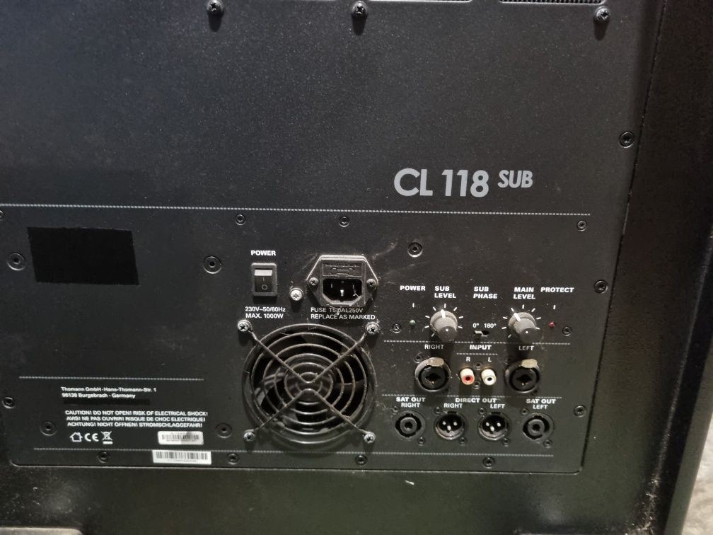 Sub Thomann CL118
