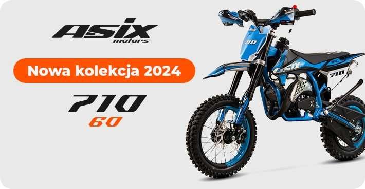 mini cross ASIX 710 60cc 12/10" dla dzieci raty transport największy