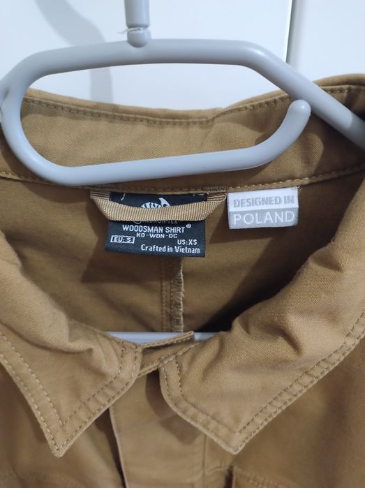 Koszula Helikon Woodsman - Coyote/Taiga Green rozmiar S