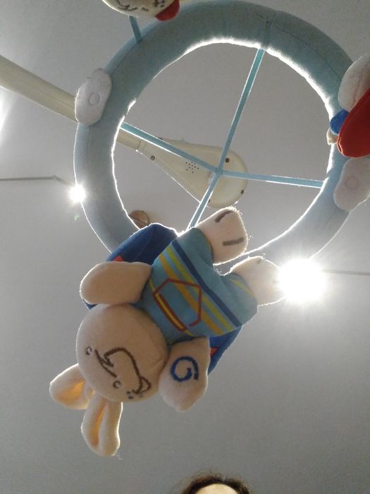 Móbile Chicco- coelhinhos corajosos