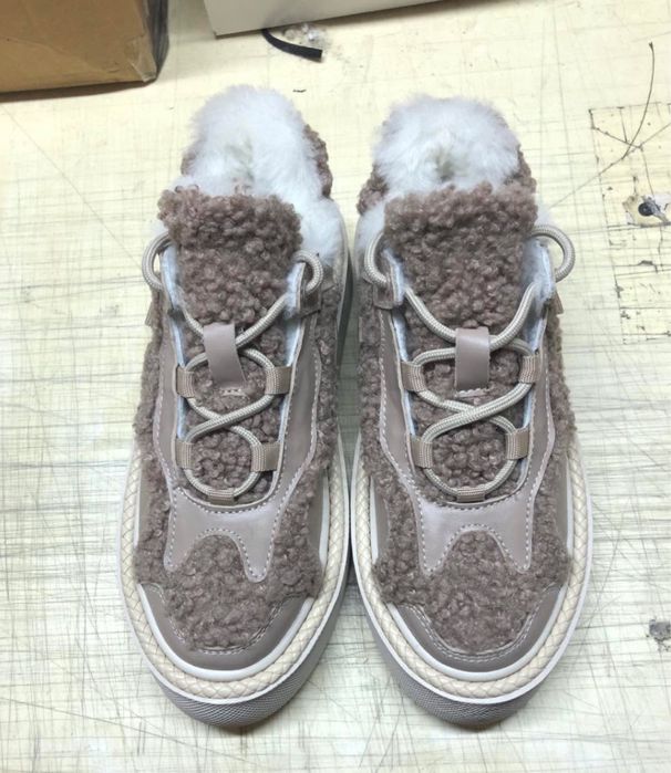 Кеди з натуральної шкіри