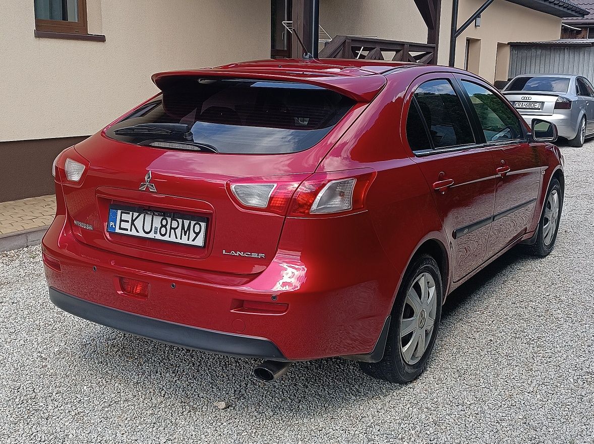 Mitsubishi Lancer # 1.8 Benzyna # Bogate wyposażenie Navi#Kamery# PL