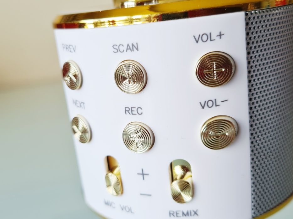 Modulator Głosu, Mikrofon Bezprzewodowy Karaoke do 14 godzin