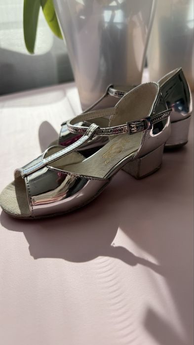 Туфельки для танцю дитячі дівчинка