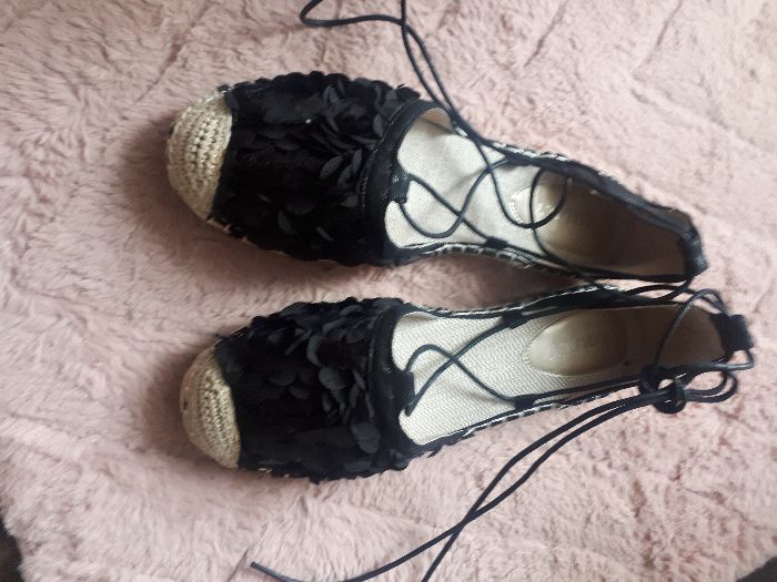 Espadryle wiązane roz 38