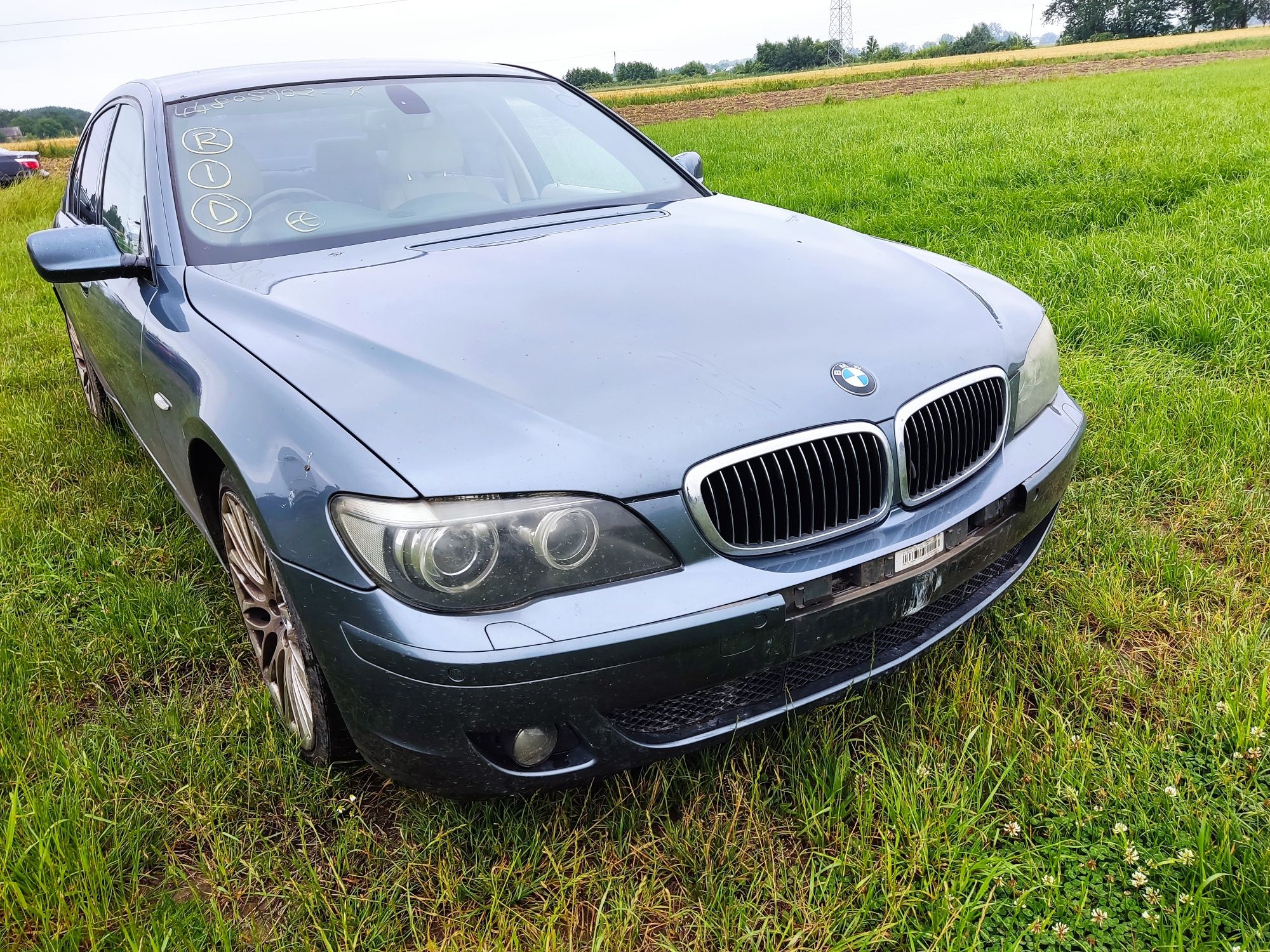 Karoseria BMW E65 e66 MICHIGANBLAU A38 Maska Zderzak Błotnik Drzwi
