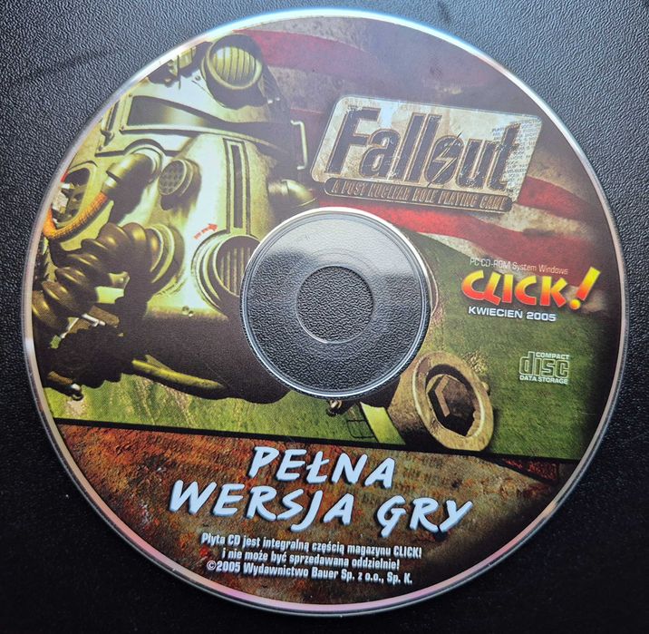 Fallout 1 click na Pc