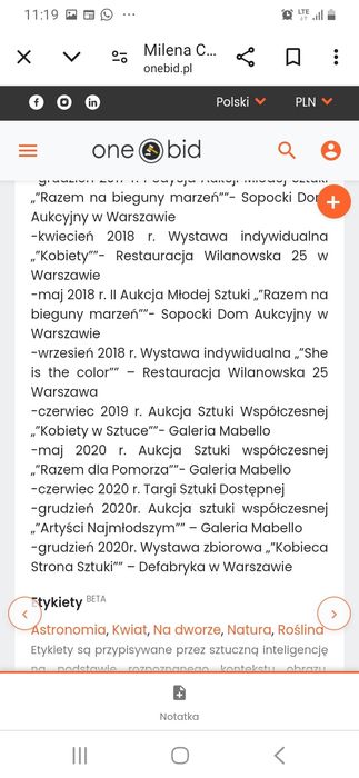 Obraz - akwarela - Chmielewska