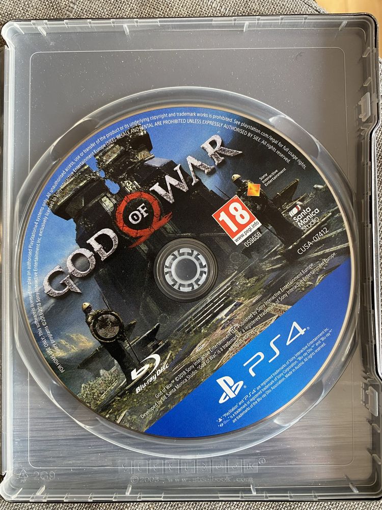 God of War PS4 Edycja w steelbox