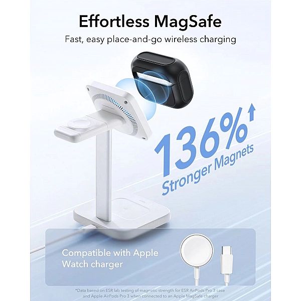 Esr Orbit Halolock Magsafe Apple Airpods Pro 3 Black