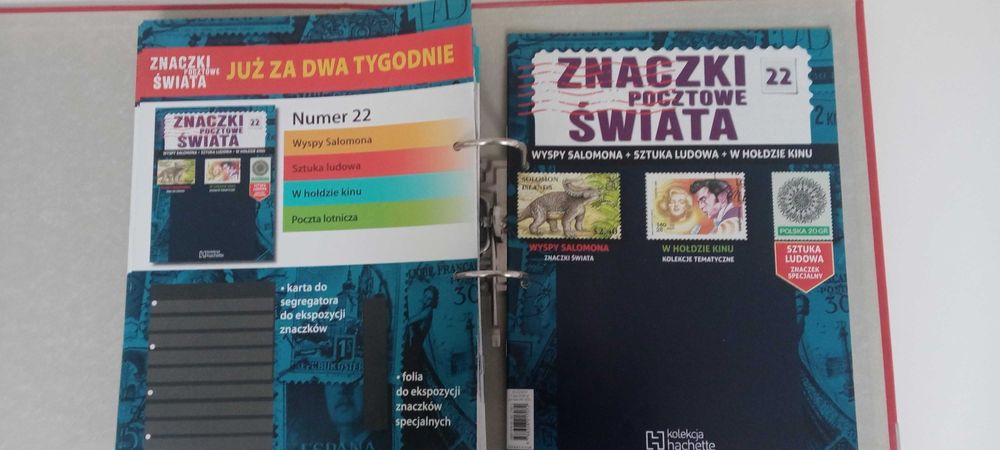Znaczki pocztowe świata-kolekcja Hachette