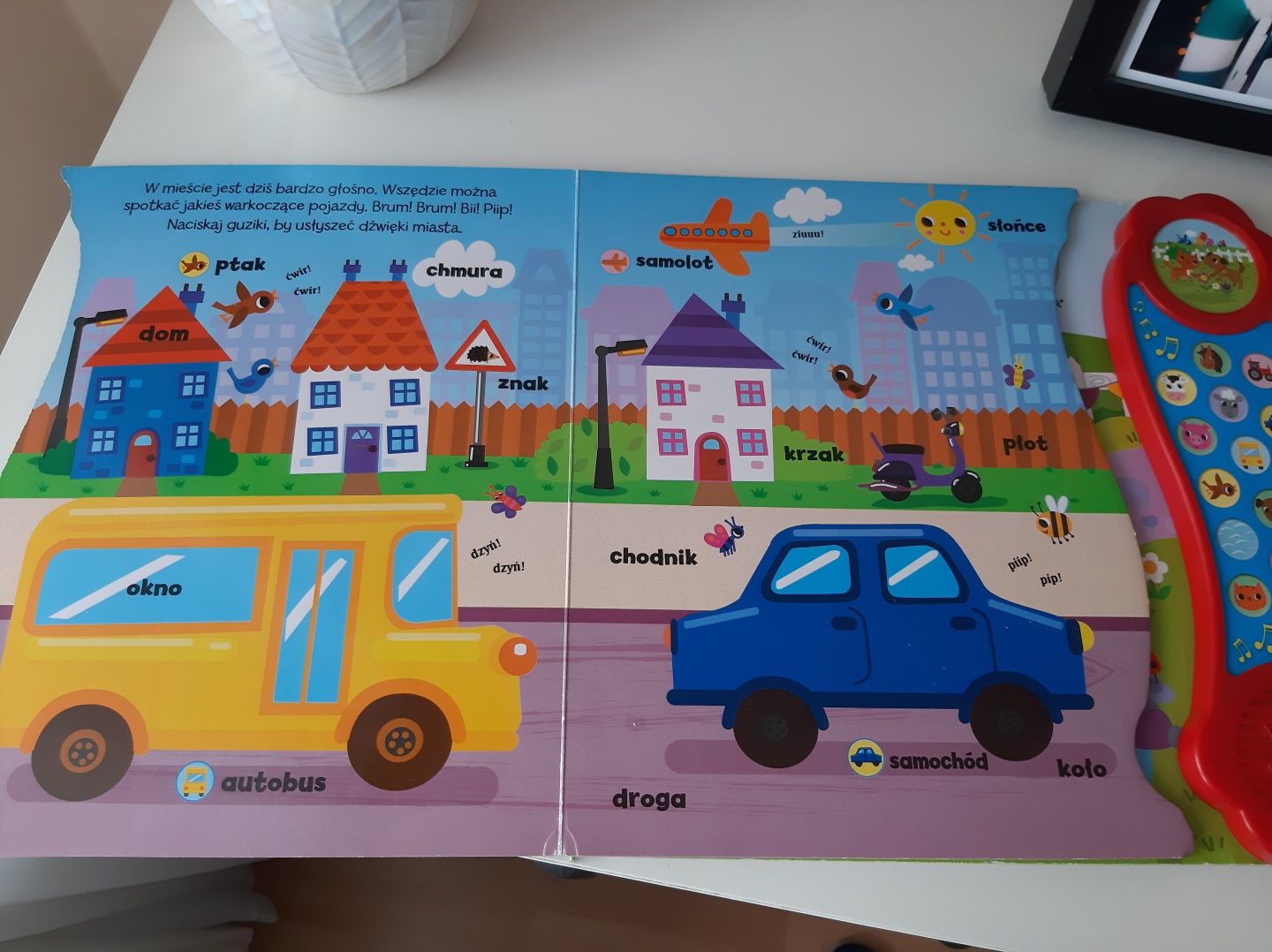 Ksiazeczka Pierwsze slowa z dźwiękami