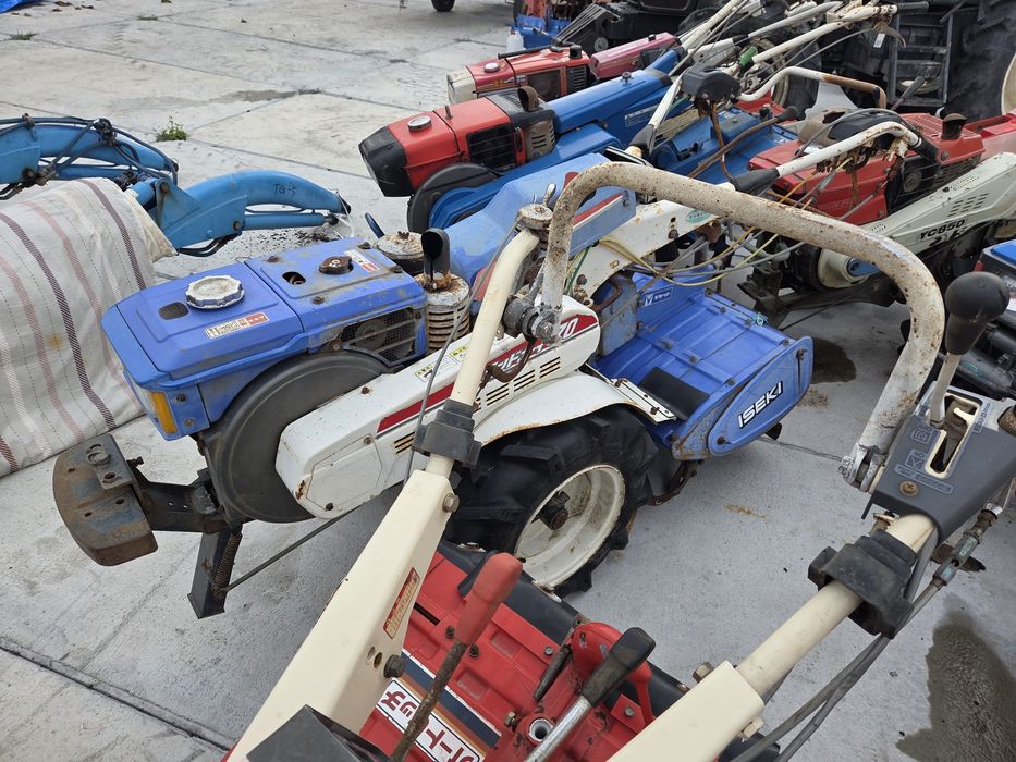 Traktorek jednoosiowy dzik Yanmar YC60 glebogryzarka diesel