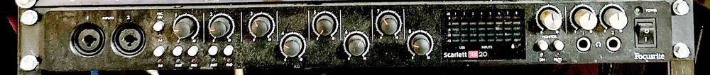 Interface Focusrite scalet 18i20