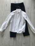 Koszula biała H&M 140 stan bdb Komunia