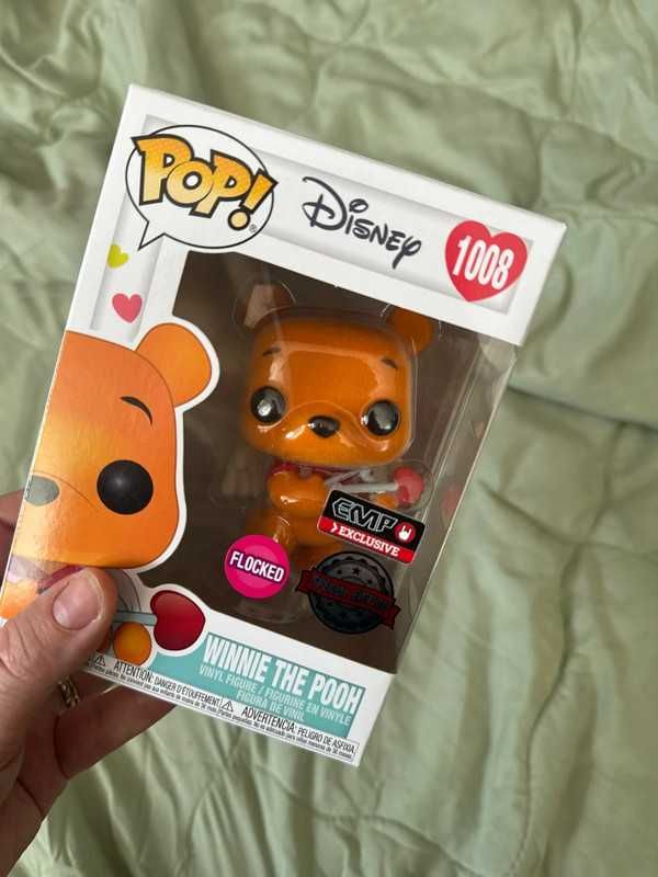 Funko Pop Disney Winnie the pooh Flocked 1008 Kubuś Puchatek Walentynk