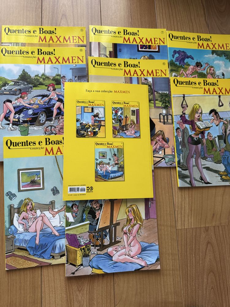 Livros quentes e boas