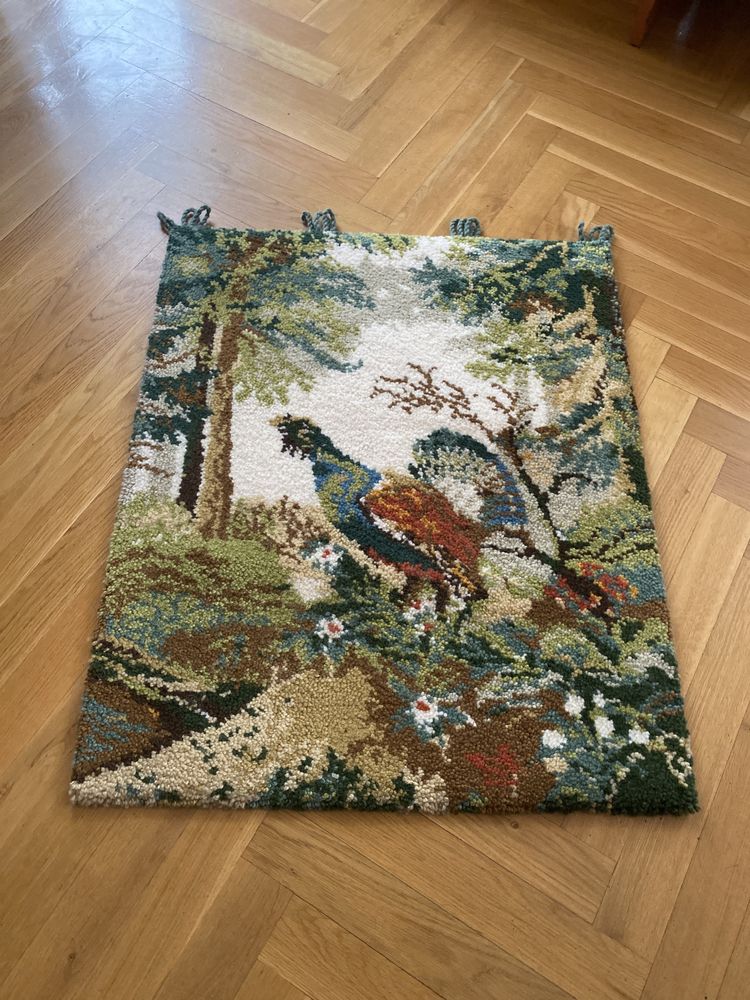 Gobelin Junghans-Wolle 52055 AACHEN Wertvolle Handarbeit rękodzieło
